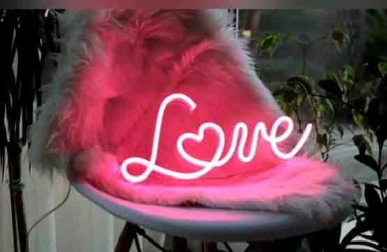 Single name neon light view 2